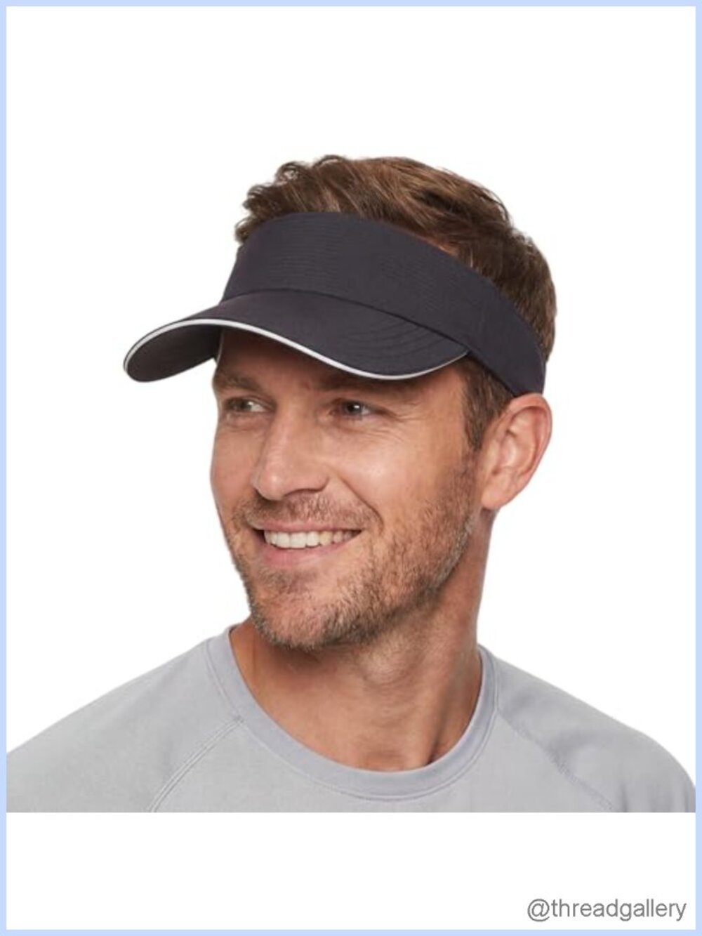 UPF50+ Sports Sun Visor Lightweight Packable Cooling Quick Dry